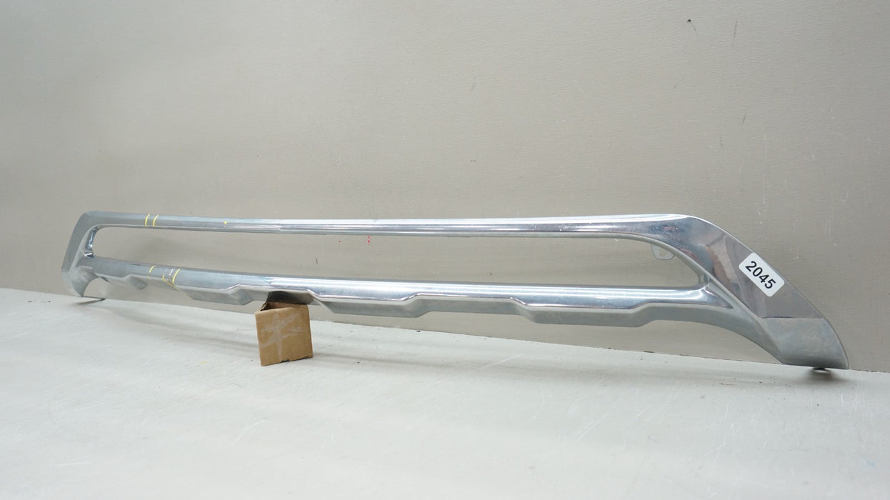 2013-2015 MERCEDES-BENZ GLK CLASS FRONT LOWER BUMPER CHROME TRIM OEM