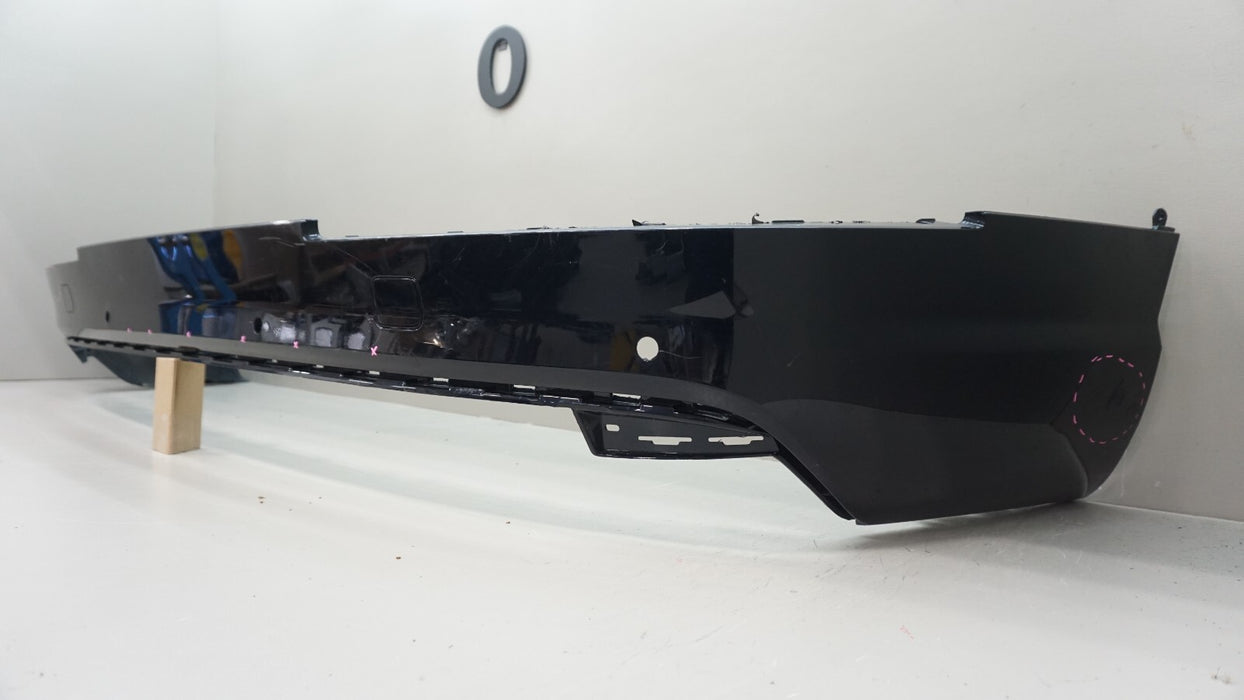2017-2019 AUDI Q7 REAR LOWER BUMPER COVER VALANCE OEM 4M0807527B