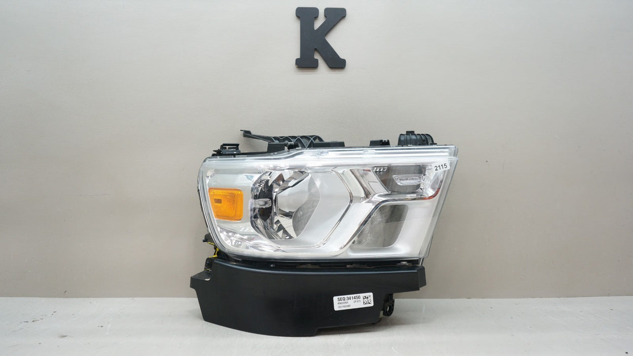 2019-2024 DODGE RAM 1500 FRONT RIGHT PASSENGER SIDE HALOGEN HEADLIGHT OEM