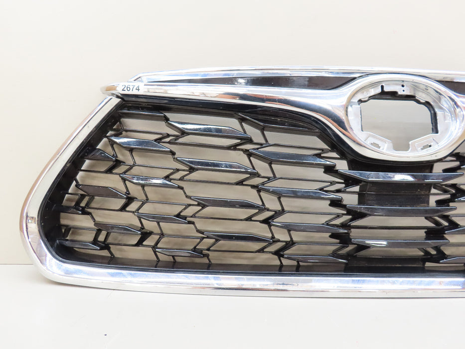 2020 2021 TOYOTA HIGHLANDER FRONT RADIATOR GRILL GRILLE OEM 53111-0E250
