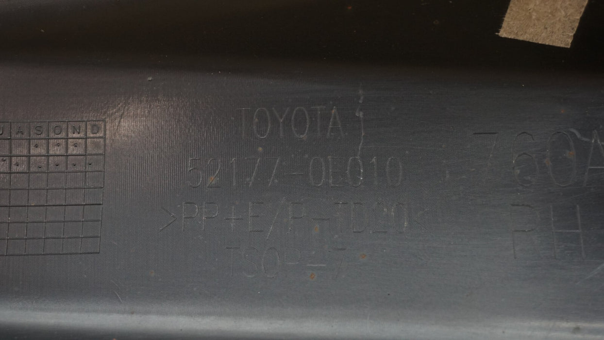 2016-2018 LEXUS RX350 RX450H REAR RIGHT PASSENGERS SIDE LOWER BUMPER 52177-0E010