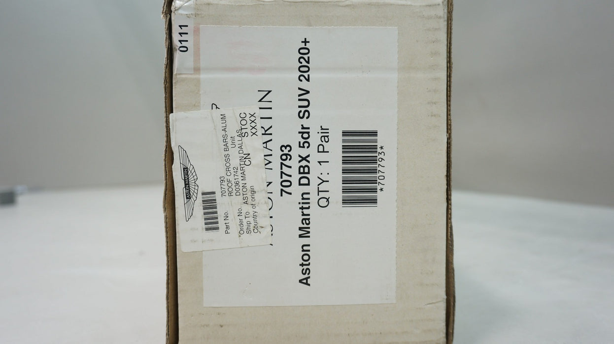 2021-2025 ASTON MARTIN DBX ROOF RACKS CROSS BARS 707793 OEM