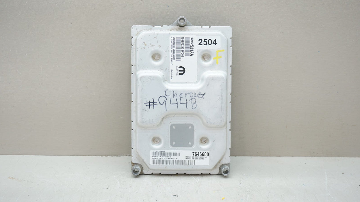 2016-2017 JEEP CHEROKEE ENGINE CONTROL MODULE ECM P68292101AE OEM