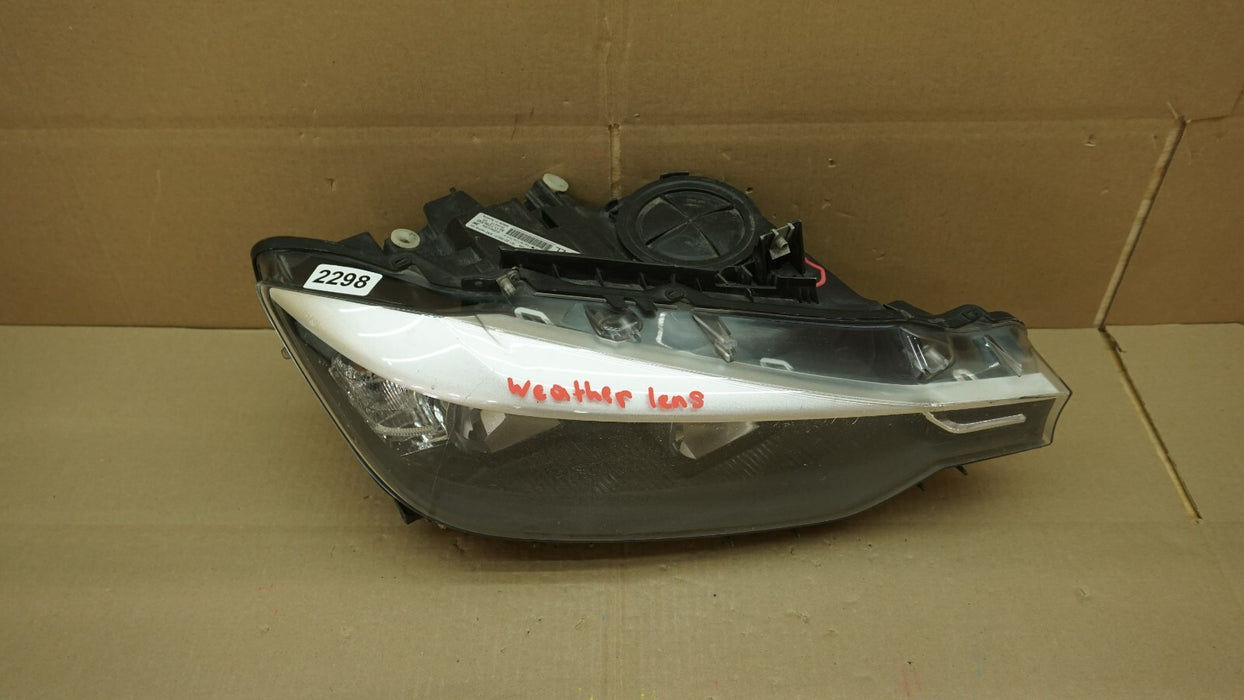 2012-2015 BMW 328i FRONT RIGHT PASSENGER SIDE HEADLIGHT HALOGEN OEM 12 13 14 15