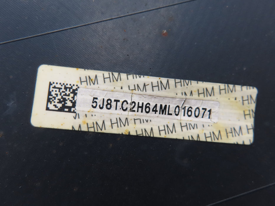 2019-2021 ACURA RDX REAR LOWER BUMPER VALANCE SKID PANEL OEM 71510-TJB-A500