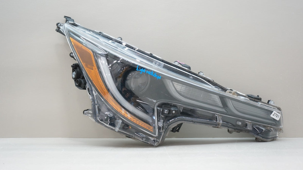 2020-2022 TOYOTA COROLLA FRONT RIGHT PASSENGER SIDE LED HEADLIGHT OEM