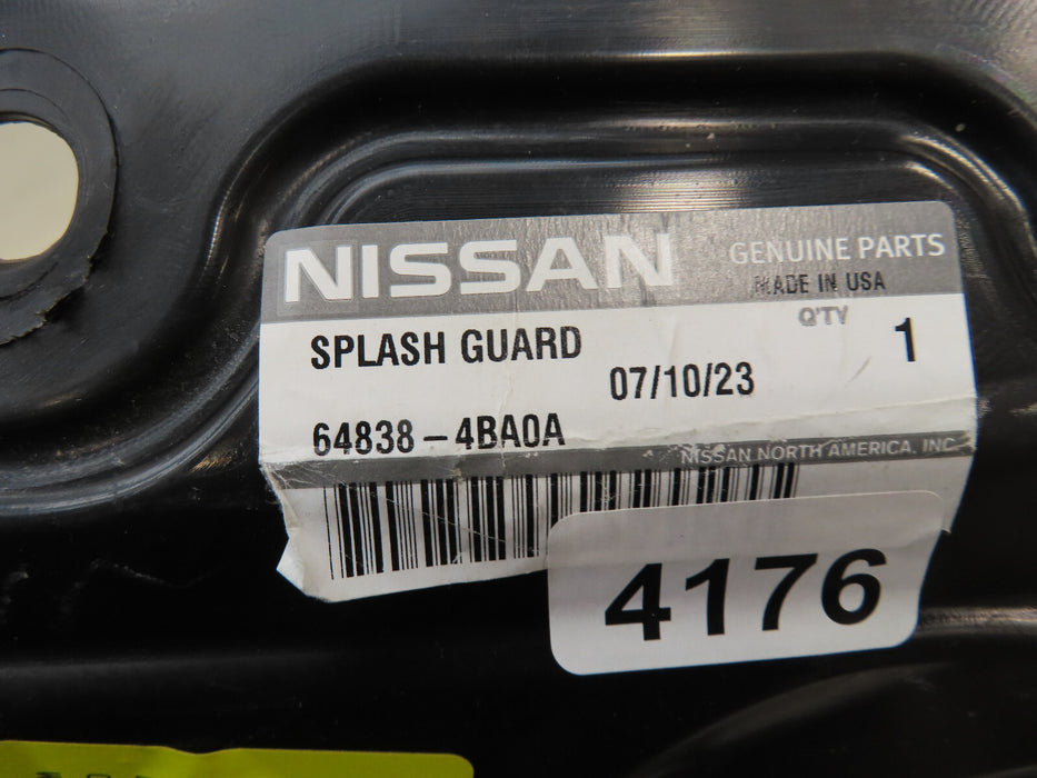2014-2020 NISSAN ROGUE FRONT RIGHT PASSENGER RADIATOR SUPPORT SPLASH GUARD OEM
