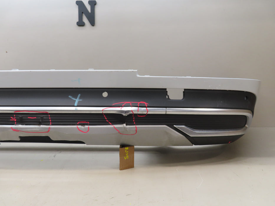 2017-2019 AUDI Q7 REAR LOWER BUMPER COVER  OEM 4M0807521J