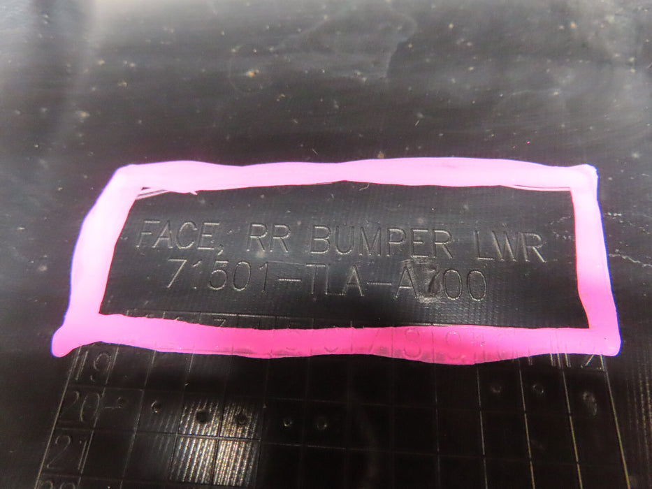 2020 2021 2022 HONDA CRV CR-V REAR BUMPER COVER OEM 71501-TLA-A700