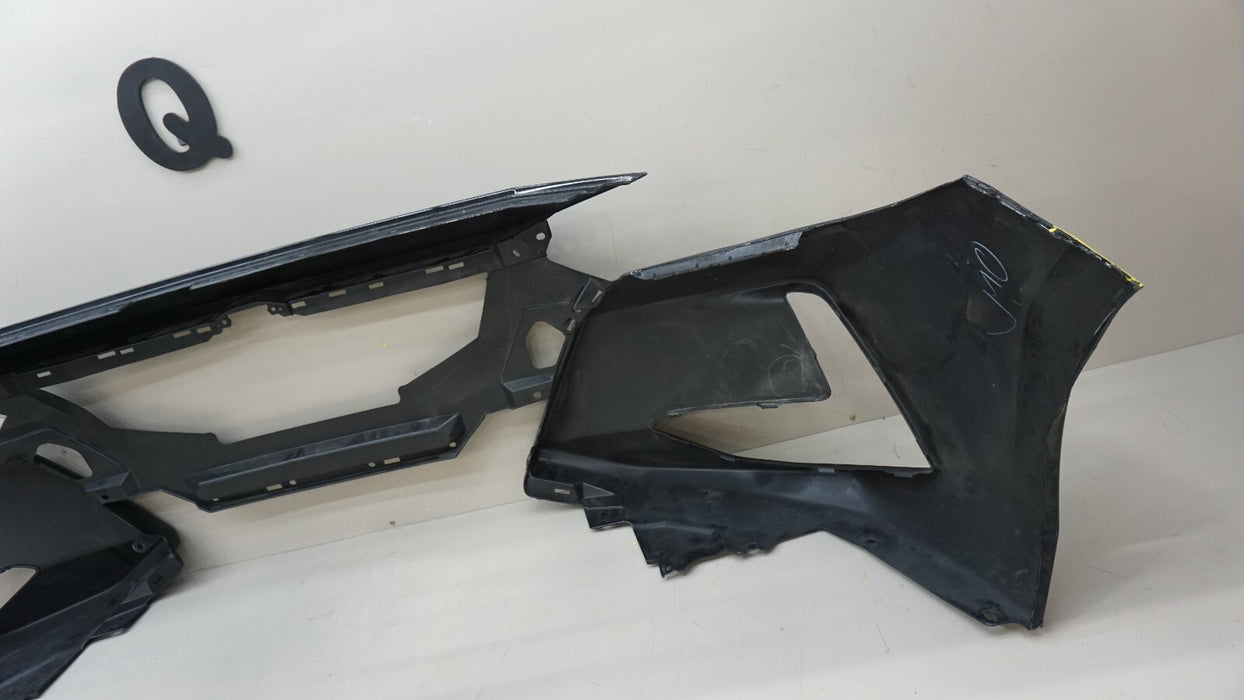 2020-2021 NISSAN SENTRA S SV SEDAN FRONT BUMPER COVER PANEL OEM 62022-6LB0H