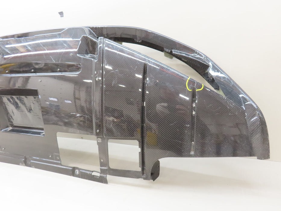 2017-2020 ASTON MARTIN VANTAGE REAR BUMPER COVER DIFFUSER CARBON FIBER OEM