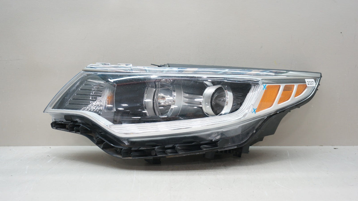 2016-2018 KIA OPTIMA FRONT LEFT DRIVERS SIDE HEADLIGHT HALOGEN OEM