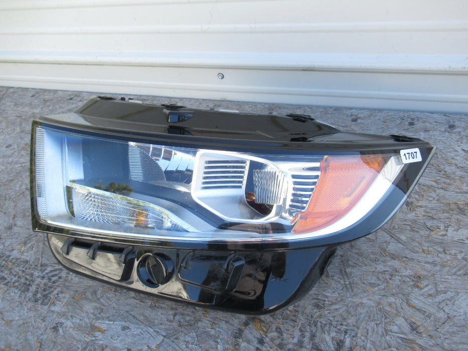 2015-2018 FORD EDGE FRONT LEFT DRIVER SIDE HEADLIGHT LAMP LIGHT HALOGEN OEM