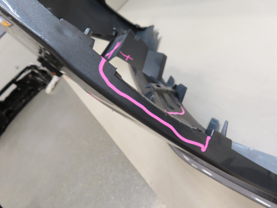 2015-2016 AUDI A3 FRONT BUMPER COVER OEM 8V5 807 437