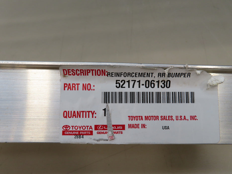 2012-2017 TOYOTA CAMRY REAR REINFORCEMENT IMPACT BUMPER BAR OEM 52171-06130