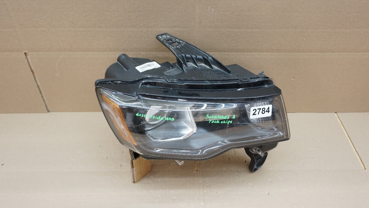 2017-2021 JEEP GRAND CHEROKEE FRONT RH RIGHT PASSENGER SIDE HEADLIGHT OEM