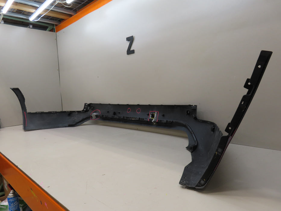 2020-2021 HYUNDAI PALISADE SUV REAR LOWER BUMPER COVER PANEL OEM 86612-S8110