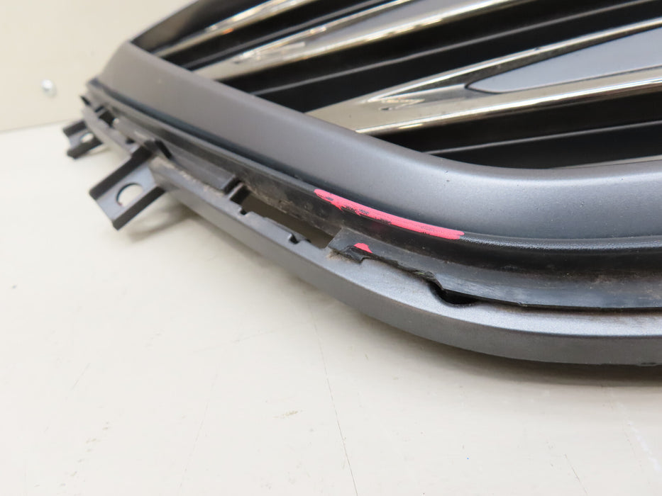 2015-2017 HYUNDAI SONATA FRONT UPPER RADIATOR GRILLE W/ EMBLEM OEM 86351-C2300