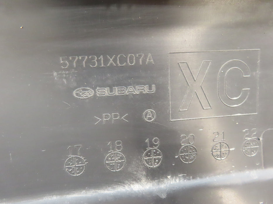 2019-2022 SUBARU ASCENT REAR BUMPER HITCH ACCESS COVER OEM 57731XC07A