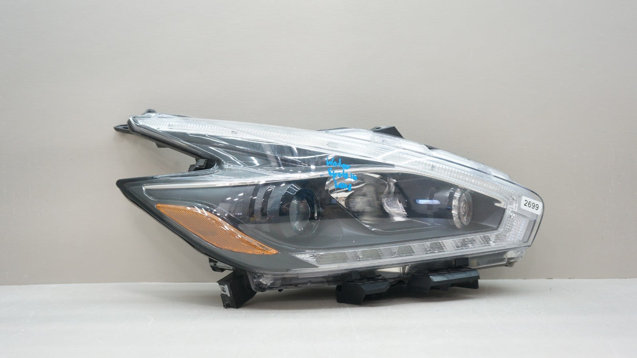 2015-2018 NISSAN MURANO FRONT RIGHT PASSENGER SIDE HALOGEN W LED HEADLIGHT OEM