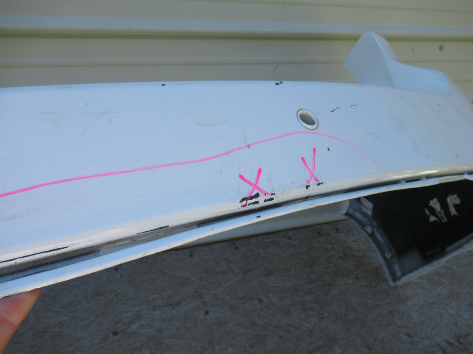 2014-2019 DODGE DURANGO REAR BUMPER COVER PANEL PLASTIC WHITE 1XV05TRMAA OEM