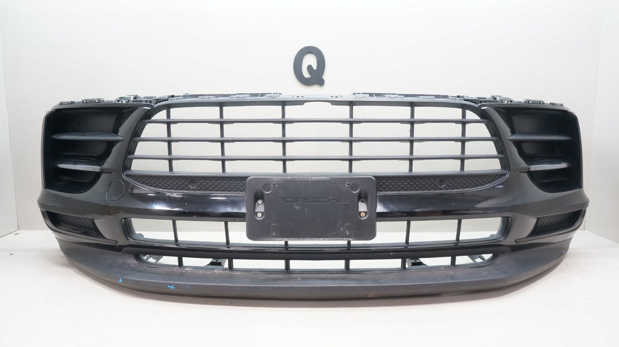 2019-2021 PORSCHE MACAN FRONT COMPLETE BUMPER COVER 95B807221K OEM