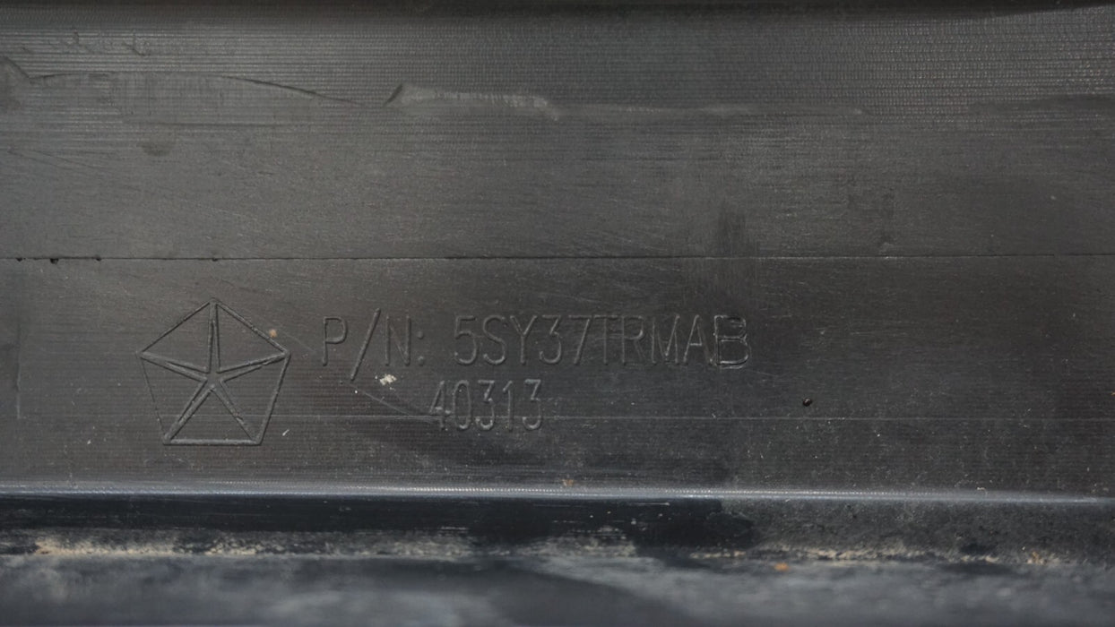 2018-2020 JEEP COMPASS 4DR SUV REAR UPPER BUMPER COVER PANEL OEM 5SY37TRMAB