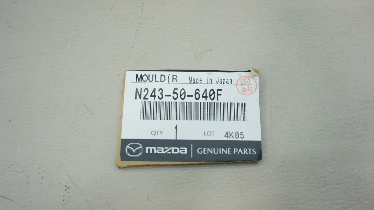 2016-2024 MAZDA MX-5 MX5 RIGHT SIDE WINDOW BELT MOLDING TRIM OEM N243-50-640F