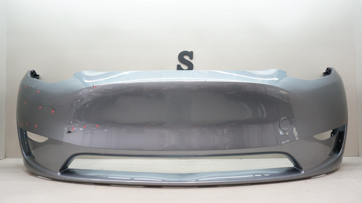 2020-2024 TESLA MODEL Y FRONT BUMPER COVER PANEL OEM 1493745-00-A