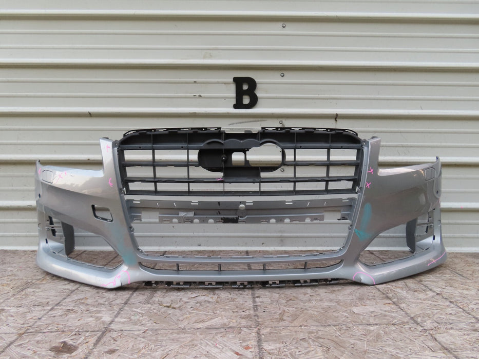 2015-2018 AUDI S8 4DR SEDAN FRONT BUMPER COVER PANEL OEM 4H0807437K