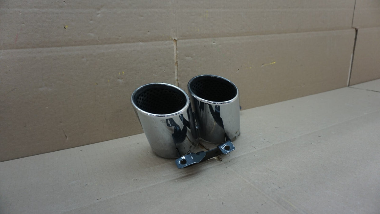 2010-2014 LAMBORGHINI GALLARDO REAR LEFT CHORME MUFFLER TAIL END EXHAUST TIP OEM