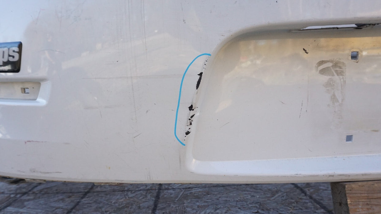 2013 2014 2015 CHEVROLET CHEVY MALIBU REAR BUMPER COVER WHITE OEM 13 14 15
