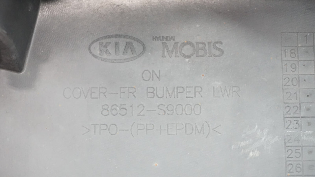 2020-2022 KIA TELLURIDE 4DR SUV FRONT LOWER BUMPER COVER PANEL OEM 86512-S9000