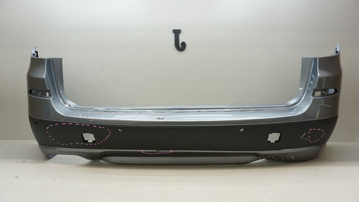 2011-2014 BMW X3 XDRIVE28I XDRIVE35I F25 REAR BUMPER COVER W/ SENSOR HOLE OEM
