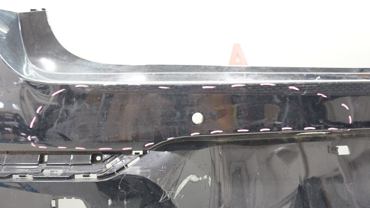 2021-2023 GENESIS GV80 REAR BUMPER COVER PANEL OEM 86611T6000
