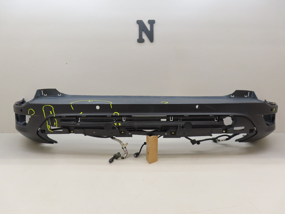 2013-2019 FORD ESCAPE BASE REAR BUMPER COVER PANEL BLACK GJ54-17D781 OEM