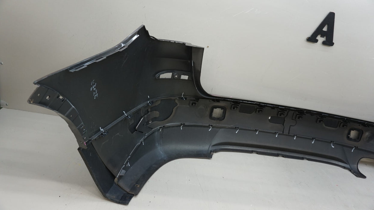 2011-2014 BMW X3 F25 REAR BUMPER COVER PANEL W/ MOLDING TRIM OEM 51127278478