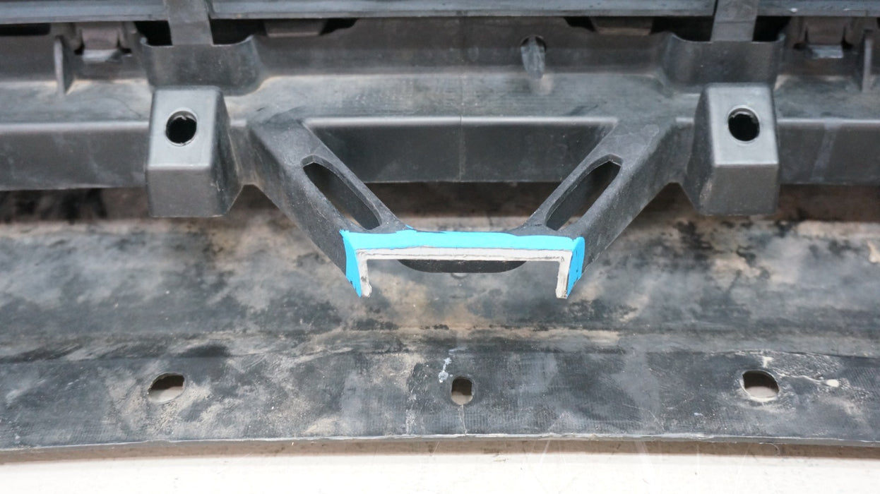 2019-2021 PORSCHE MACAN FRONT COMPLETE BUMPER COVER 95B807221K OEM