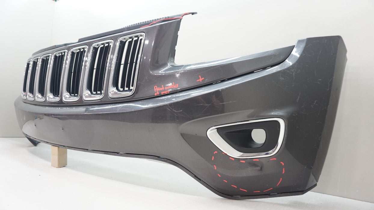 2014-2016 JEEP GRAND CHEROKEE FRONT BUMPER COVER W/ GRILLE AFTERMARKET