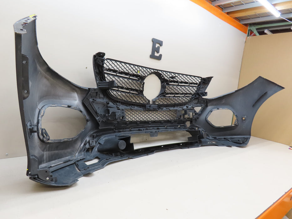 2016-2018 MERCEDES-BENZ GLE350 FRONT BUMPER COVER W/GRILLE OEM