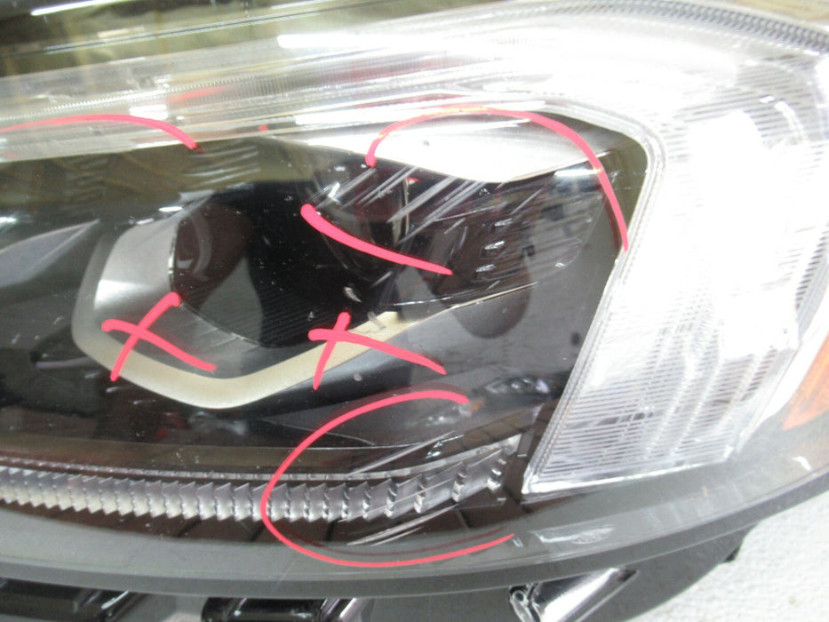 2019 - 2021 FORD EDGE FRONT LEFT DRIVER SIDE HEADLIGHT LED ADAPTIVE LAMP OEM
