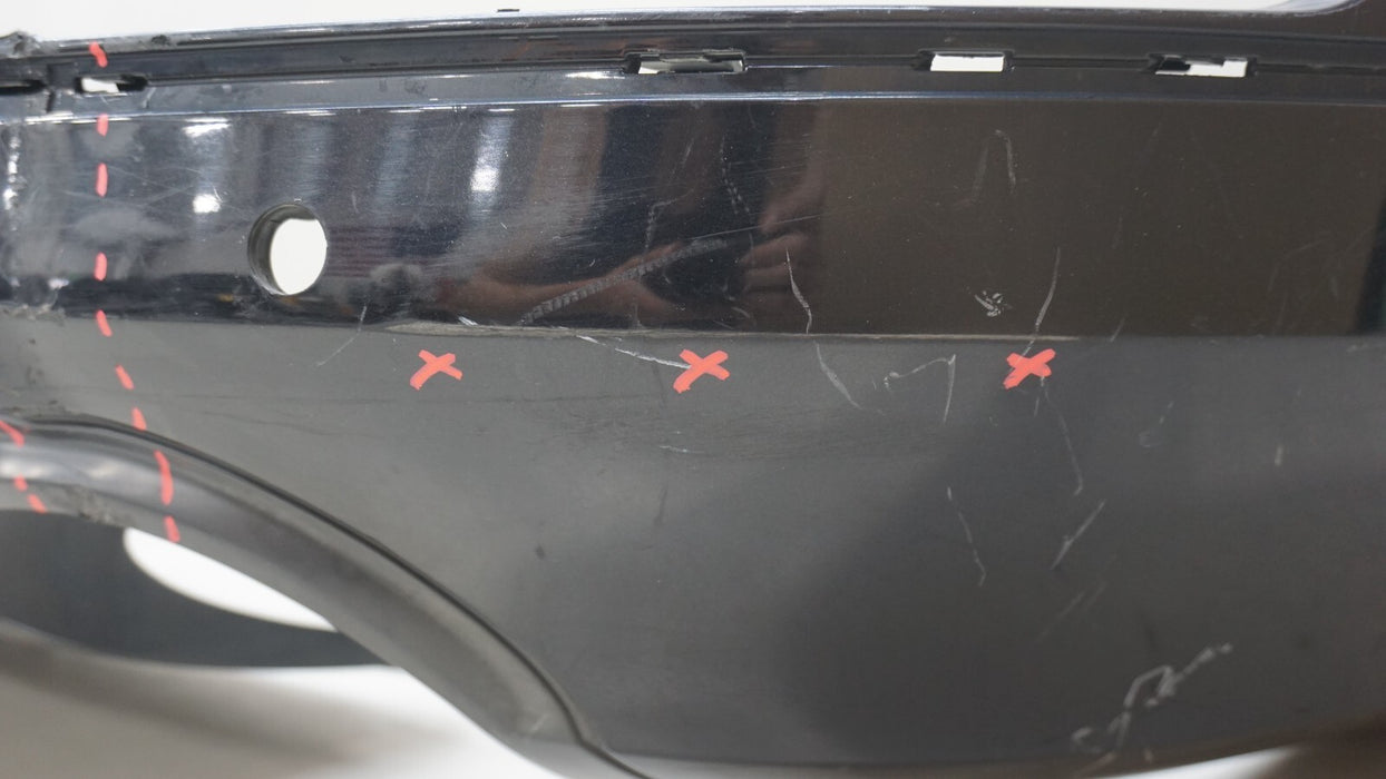2010-2015 AUDI Q7 REAR LOWER BUMPER COVER PANEL W/ SENSOR HOLE OEM 4L0807521AH