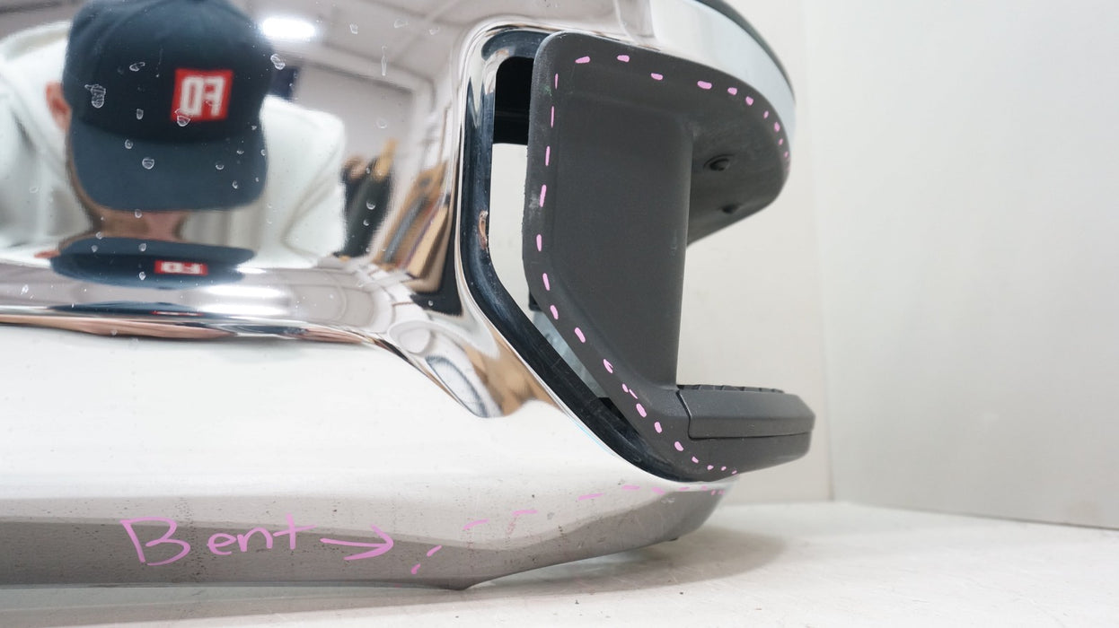 2019-2023 CHEVROLET SILVERADO/GMC SIERRA 1500 REAR METAL BUMPER OEM