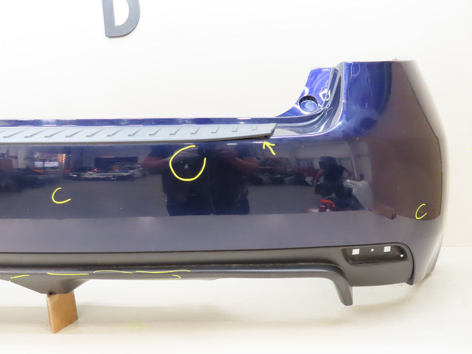 2008-2014 SUBARU IMPREA WRX STI REAR BUMPER COVER OEM 57704FG070