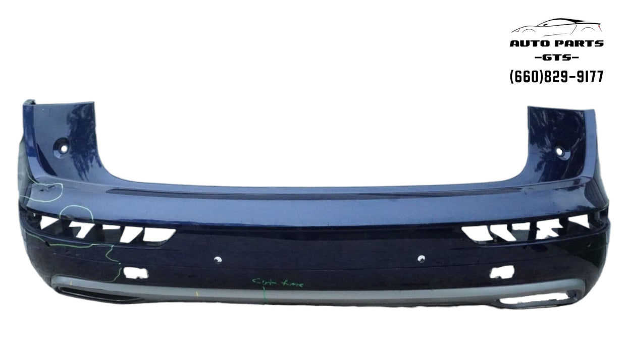 2018-2020 AUDI Q5 REAR BUMPER COVER PANEL W/ VALANCE ASSEMBLY 80A807385 OEM