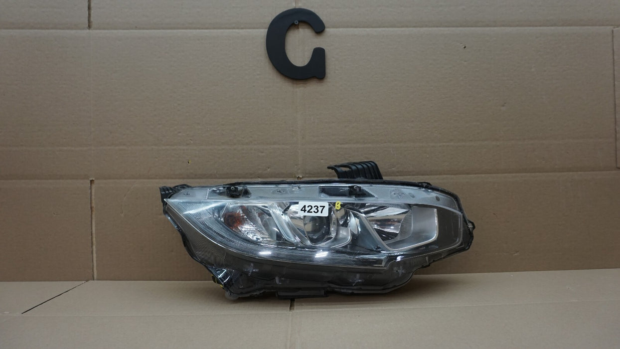 2016-2019 HONDA CIVIC FRONT RIGHT PASSENGERS HEADLIGHT OEM 16 17 18 19