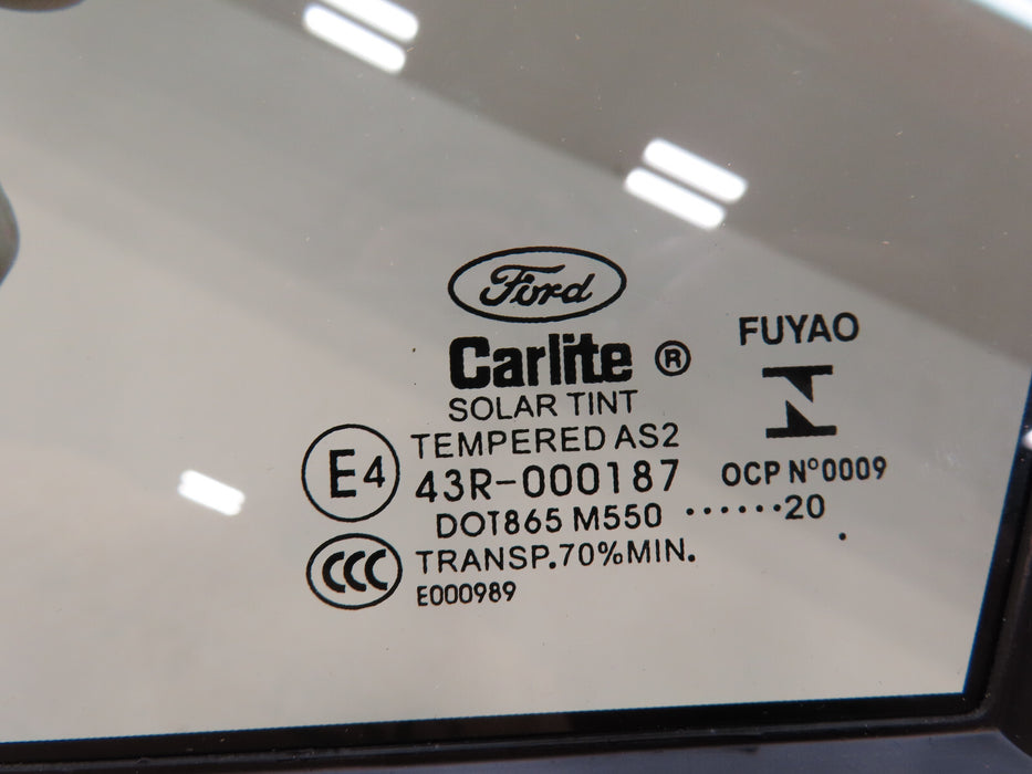 2013-2020 FORD FUSION FRONT LEFT DRIVER CORNER QUARTER GLASS OEM