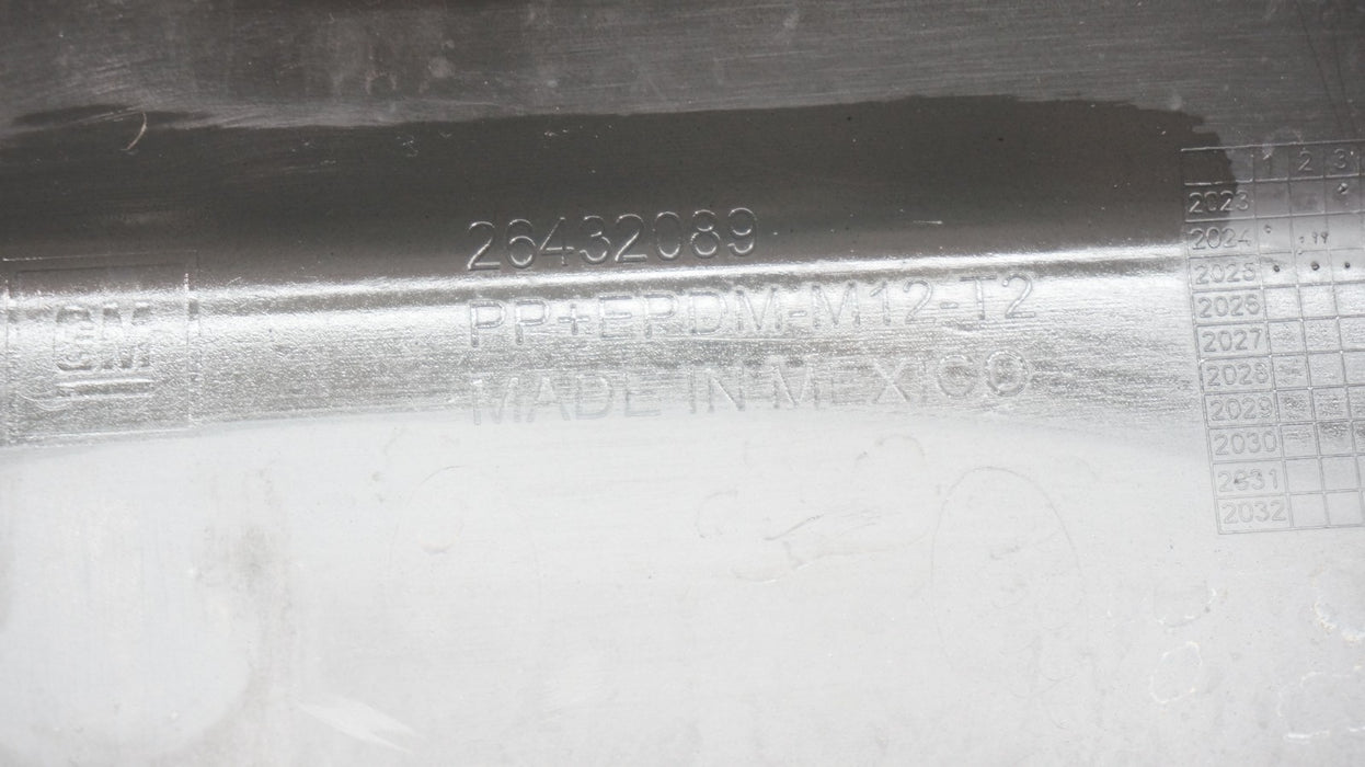 2025-2026 CHEVROLET EQUINOX RS REAR LOWER VALANCE OEM 26432089