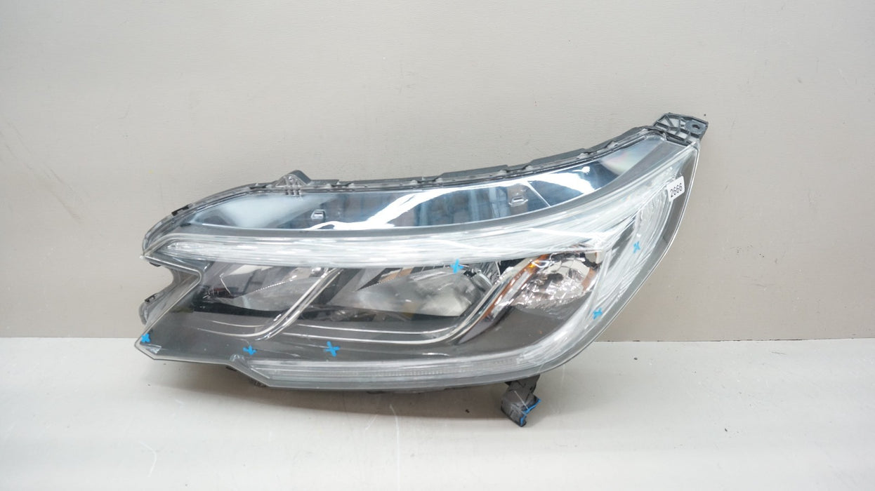 2015-2016 HONDA CR-V FRONT LEFT DRIVER SIDE HALOGEN HEADLIGHT OEM