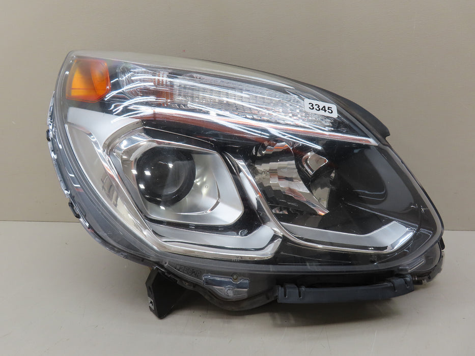 2016 2017 CHEVROLET EQUINOX FRONT RIGHT PASSENGER HEADLIGHT HALOGEN OEM